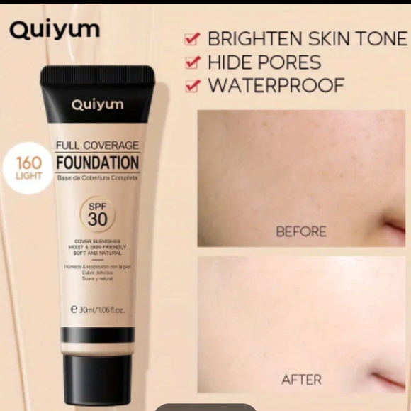NEW QUIYUM FULL COVERAGE FOUNDATION - Picture 3 of 5
